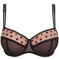 Padded balcony bra