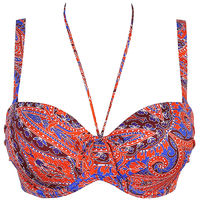 Bandeau rembourré à bretelles amovibles