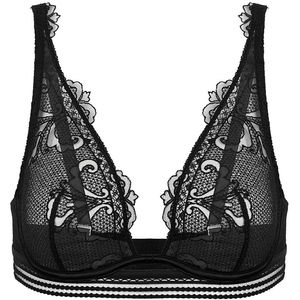 Soutien-gorge à armatures décolleté plongeant