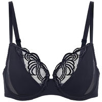 Wire bra deep cups