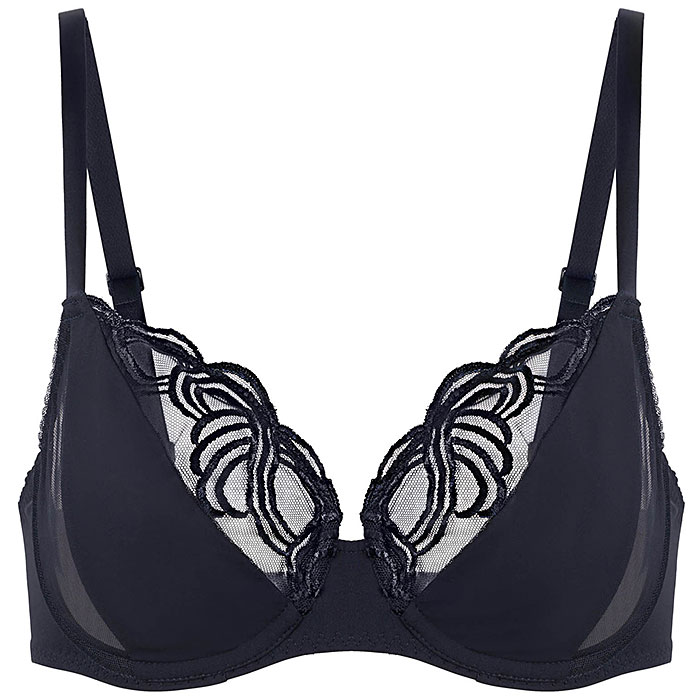 Wire bra deep cups