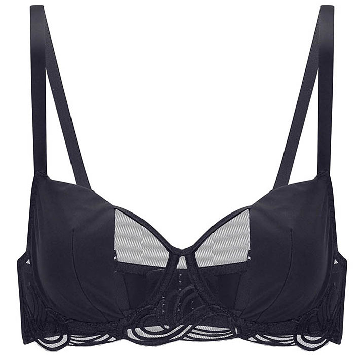 Half cup bra