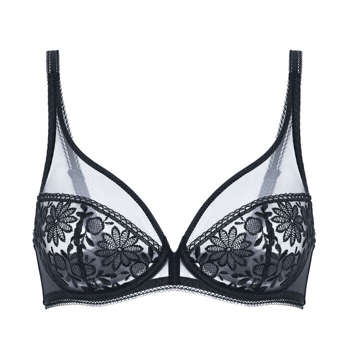 Soutien-gorge à armatures décolleté plongeant