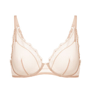 Soutien-gorge à armatures décolleté profond