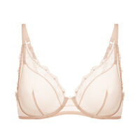 Soutien-gorge à armatures décolleté profond