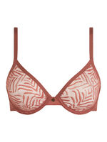 Soutien-gorge à armatures enveloppant moulé