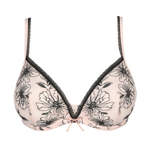 Soutien-gorge à armatures décolleté plongeant