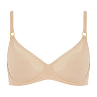 Full cup molded wire bra
