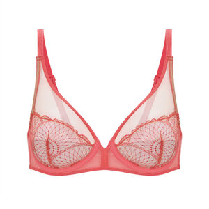 Soutien-gorge à armatures décolleté plongeant