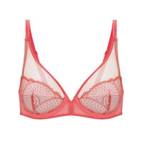 Soutien-gorge à armatures décolleté plongeant