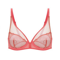 Soutien-gorge à armatures décolleté plongeant