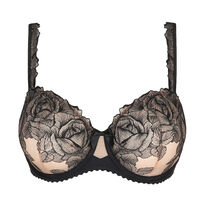 Soutien-gorge balconnet - couture verticale