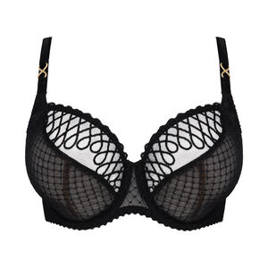 Balcony bra tulip seam
