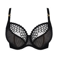 Balcony bra tulip seam