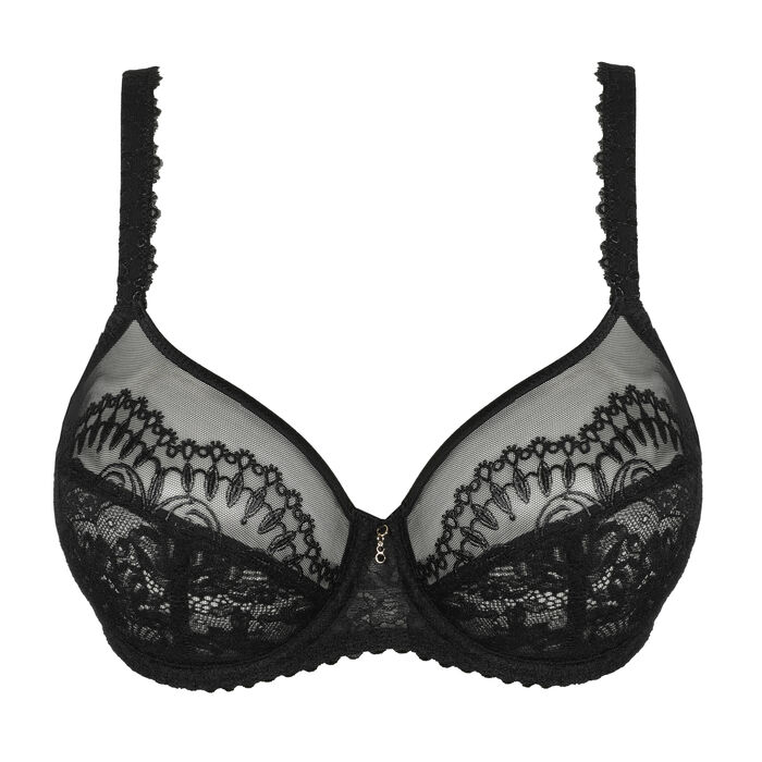 Soutien-gorge balconnet couture verticale