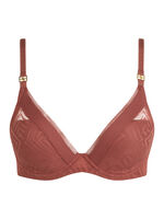 Soutien-gorge coque plongeant