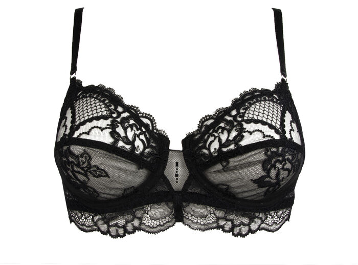 Lingerie Lise charmel Sublime en dentelle black padded bra