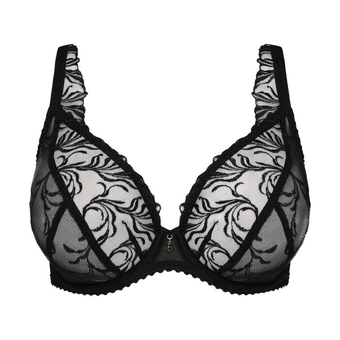 Soutien-gorge d&eacute;collet&eacute; plongeant