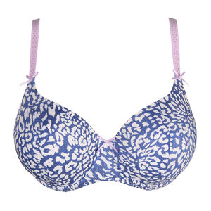 Padded bra - Heart shape Lari Prima Donna Twist couleur Pastel Denim Denim  tailles 90 95 100 105