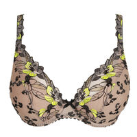 Half padded plunge bra