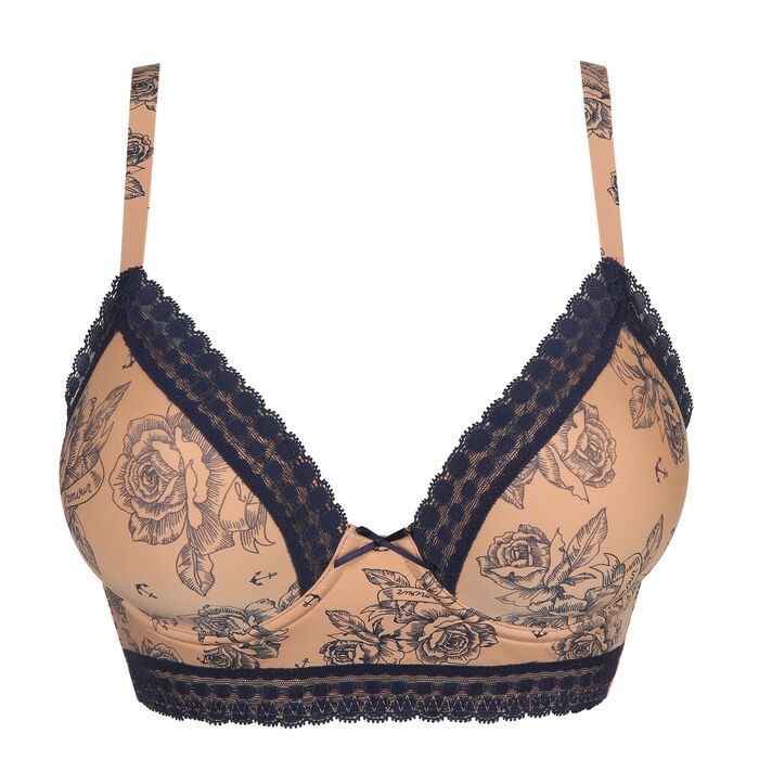 PrimaDonna Twist MATAMA light tan padded bra heartshape