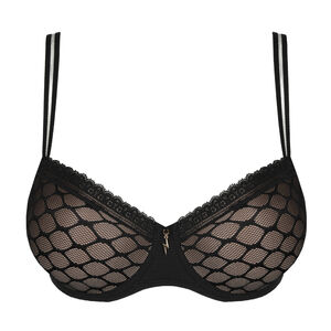 Padded balcony bra