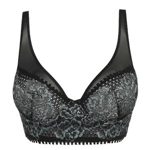 Soutien-gorge triangle décolleté profond