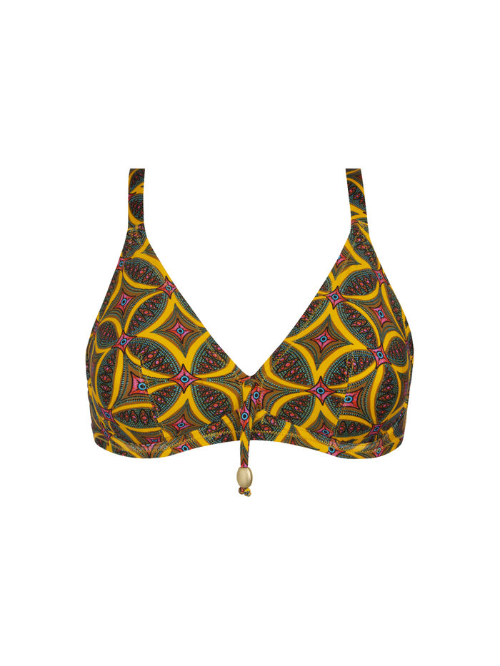 Women's Bras Yellow Wired Lingerie