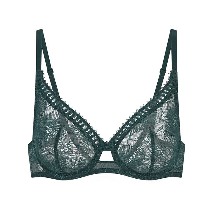 Soutien-gorge armatures décolleté plongeant