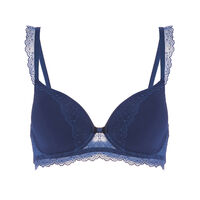 Spacer plunge bra