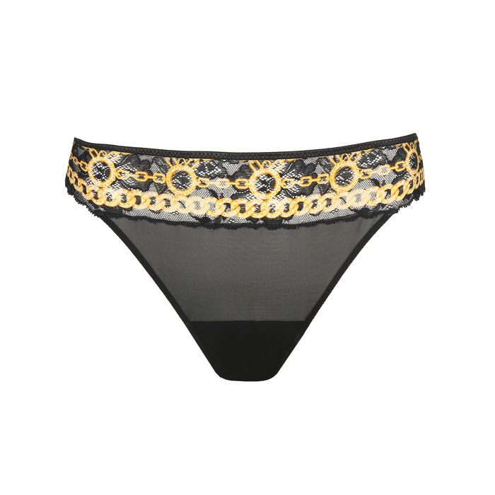 Prima Donna Twist Palermo Thong Black – Victoria's Attic