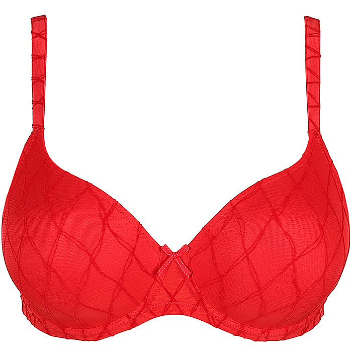 Padded bra heart shape