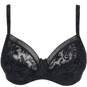 Transparent on sale wire bra