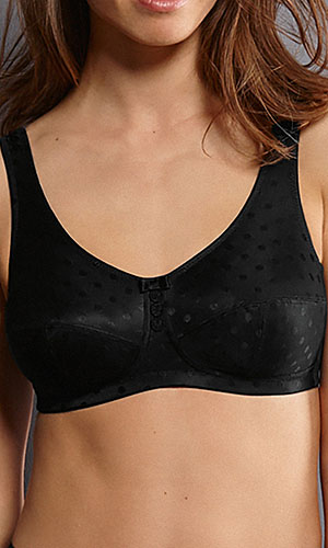 NEW Anita Fleur Soft Cup Mastectomy Bra 5754x Black