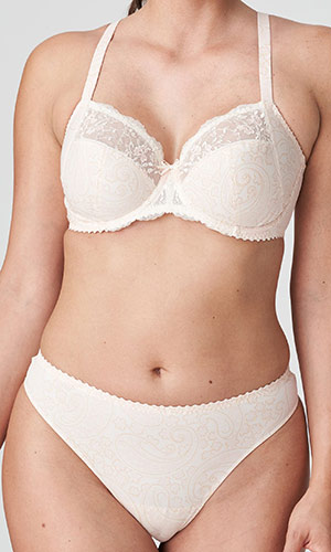 High brief Gythia Prima Donna couleur Malva ash tailles 40 42 44 46 48 50  52 Prima Donna Gythia