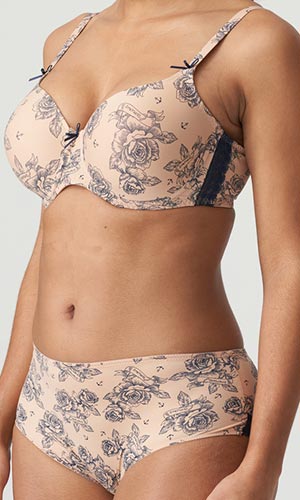 Padded bra - Deep Plunge Matama Prima Donna Twist couleur Light