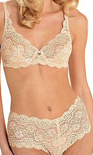 Wire bra - Amourette 300 Amourette 300 Triumph couleur Blanc Noir Peau  Poudre tailles 85 90 95 100